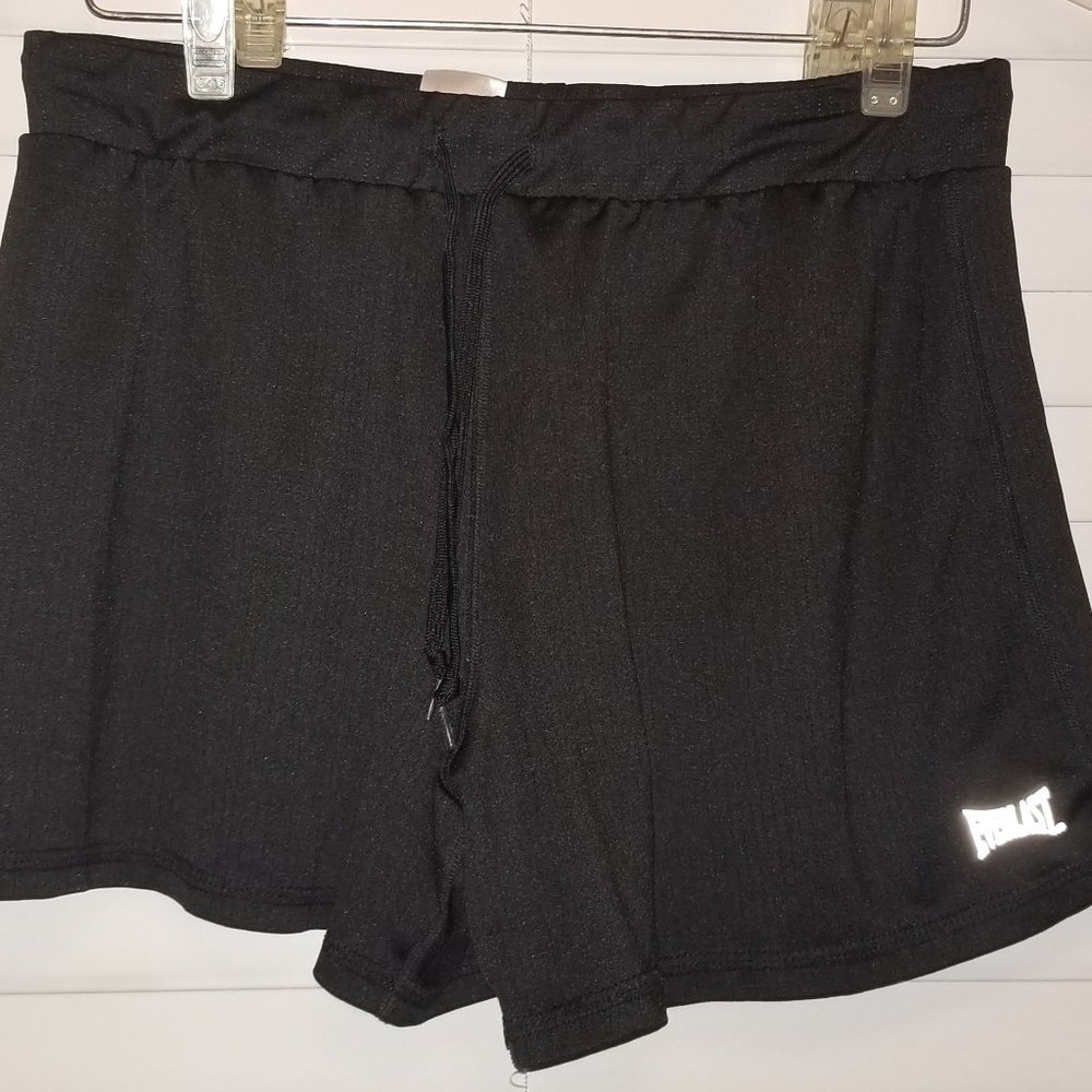 Women's Everlast black running shorts sz Medium